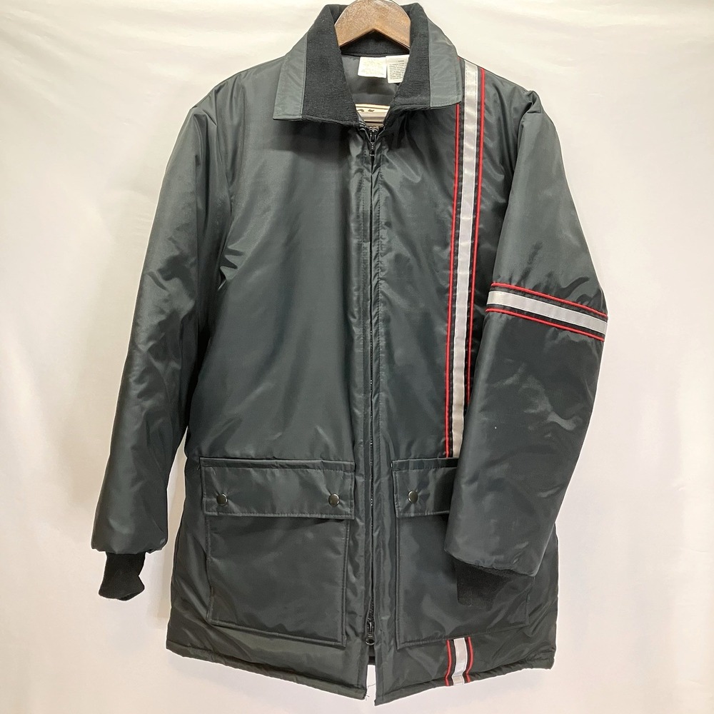 Walls Mens Dark Gray Vintage Blizzard Pruf Insulated Ski‎ Snowboard Coat Size M